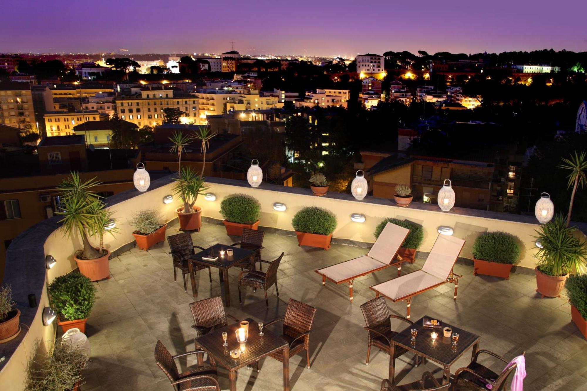 Hotel Alessandrino Rome Restoran foto